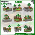Minecraft Magnetische Bouwstenen Set – 100 Stuks (Set C)